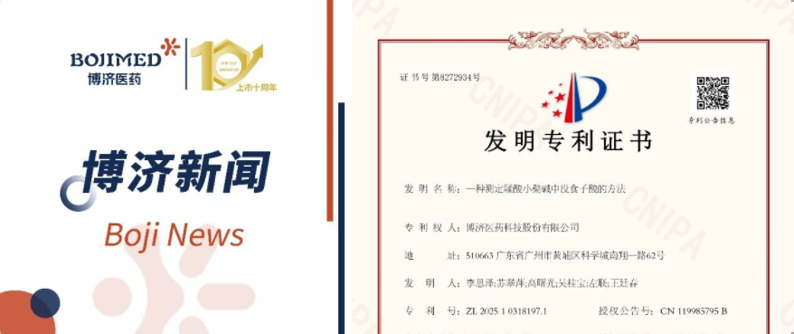 喜讯!尊龙凯时医药自主研发药物成分检测技术获发明专利!